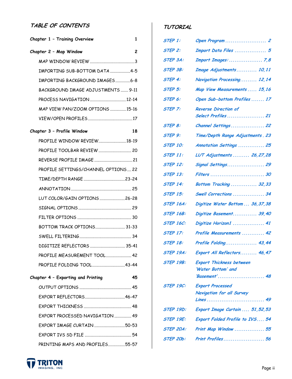 Triton SB-Interpreter User Manual | Page 3 / 60