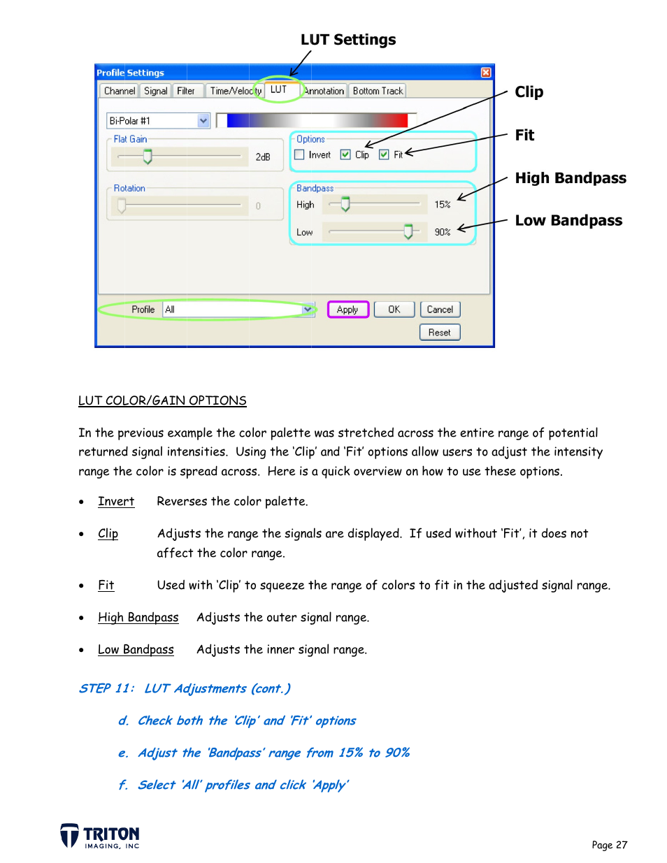 Triton SB-Interpreter User Manual | Page 30 / 60