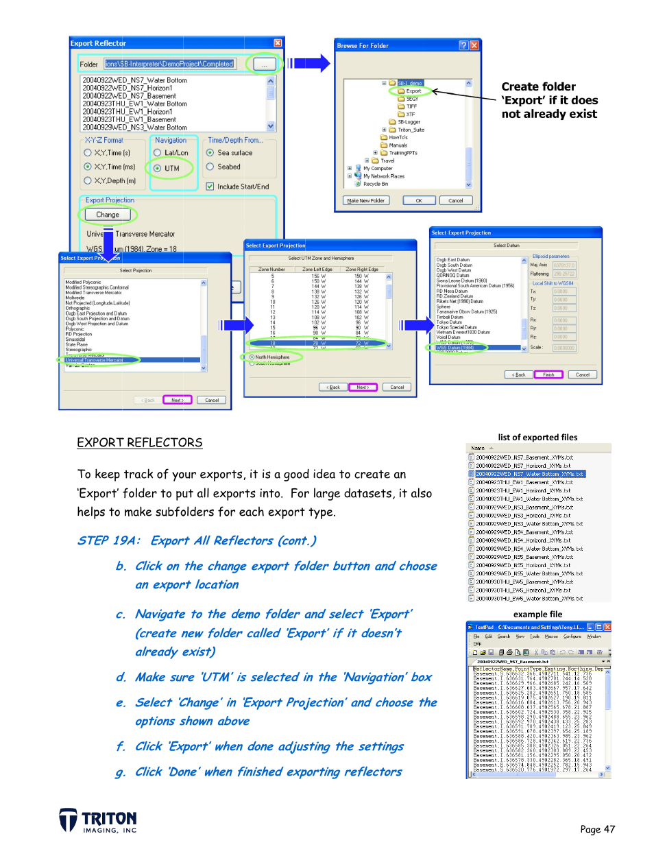 Triton SB-Interpreter User Manual | Page 50 / 60