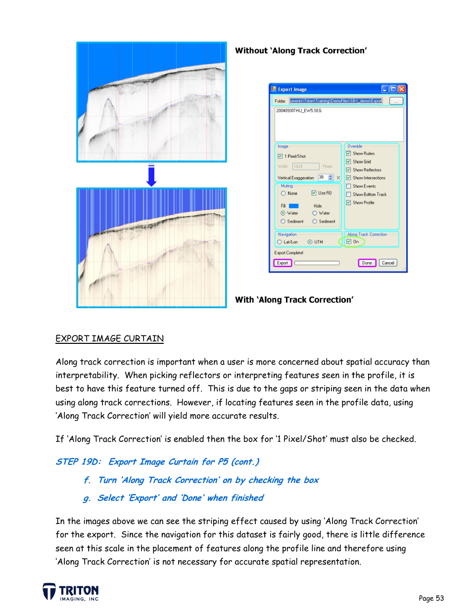 Triton SB-Interpreter User Manual | Page 56 / 60