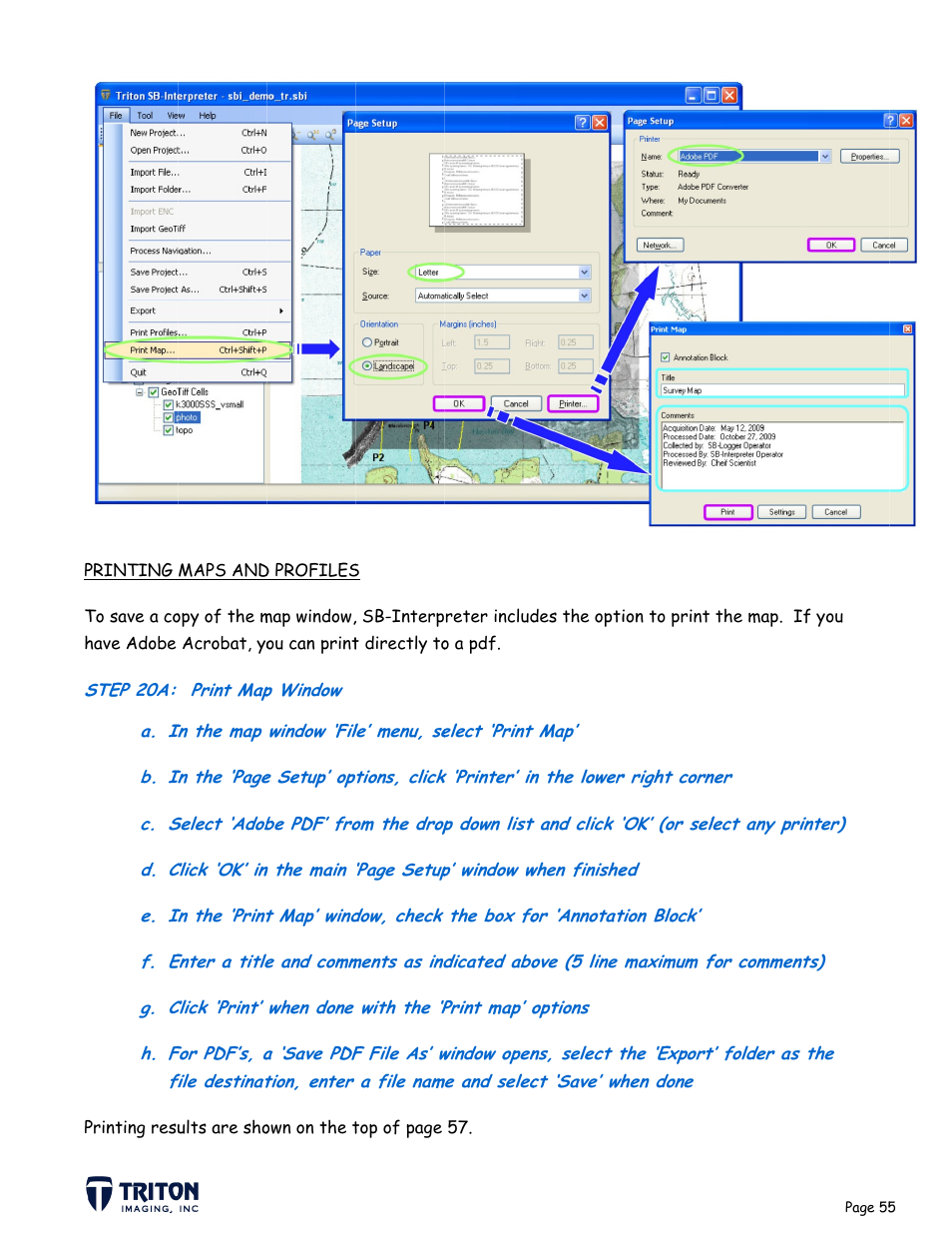 Triton SB-Interpreter User Manual | Page 58 / 60