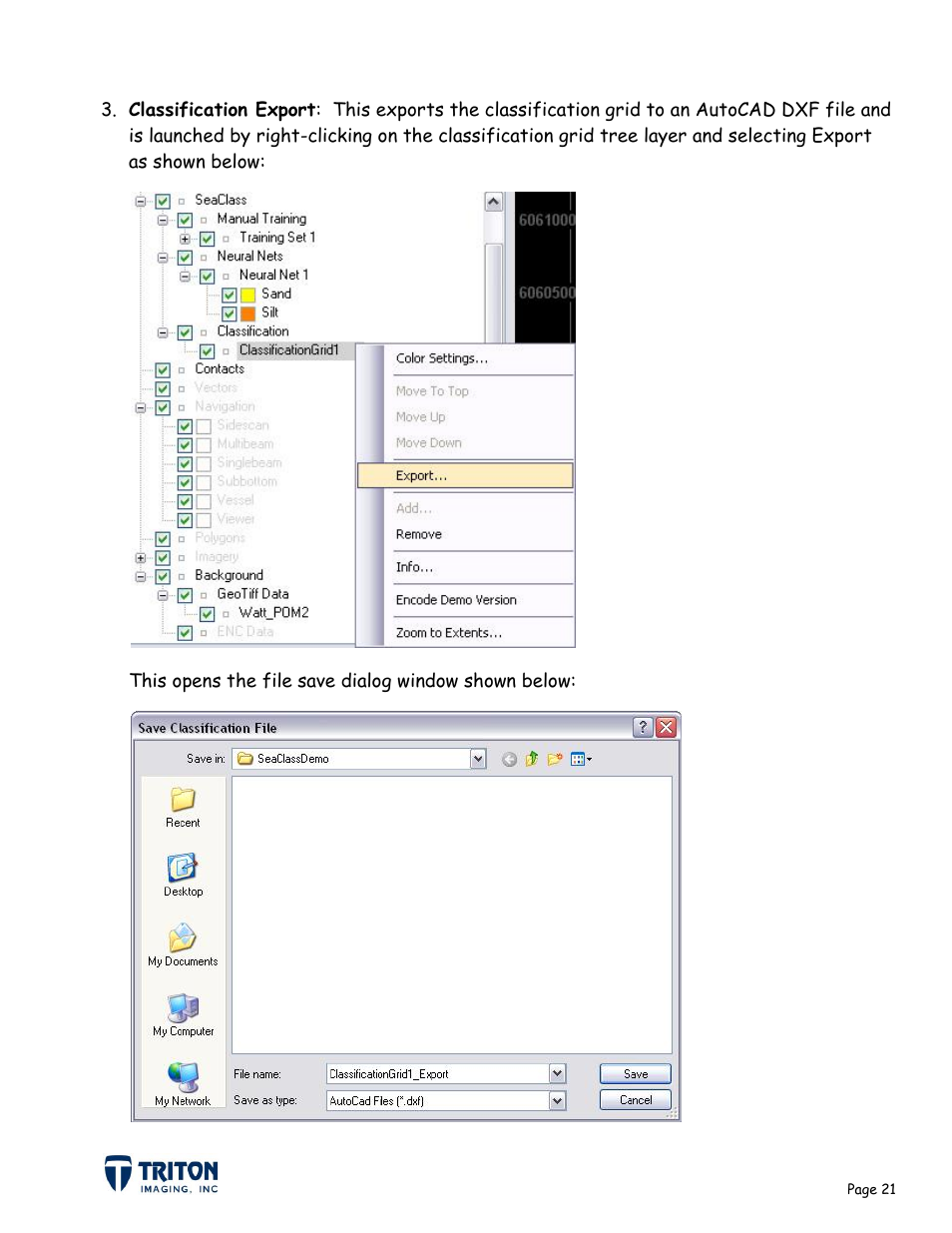Triton Sediment User Manual | Page 24 / 24