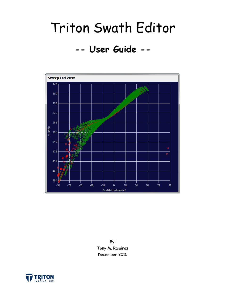Triton Bathymetry Swath Editor User Manual | 15 pages