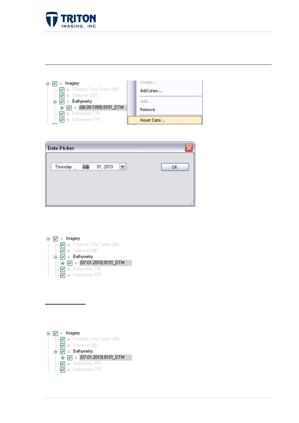 Ename, 8 rename | Triton Perspective User Manual | Page 115 / 195