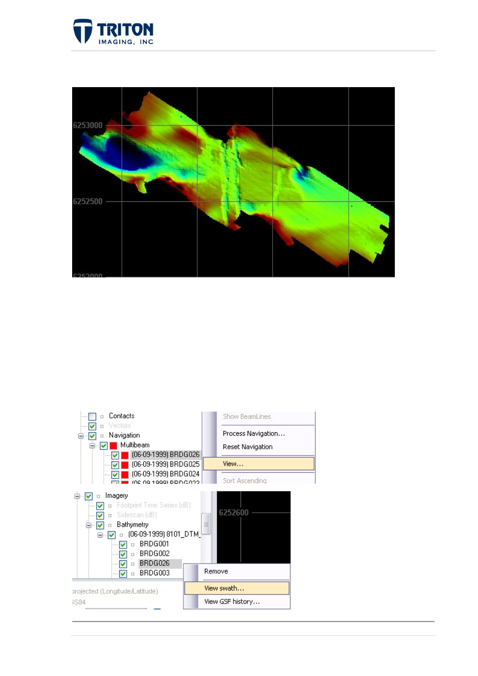 4 swath viewer | Triton Perspective User Manual | Page 124 / 195