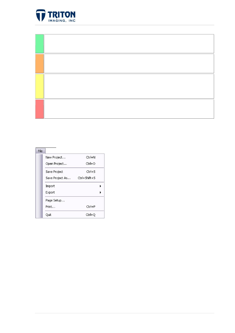 2 targetone menu options | Triton Perspective User Manual | Page 177 / 195