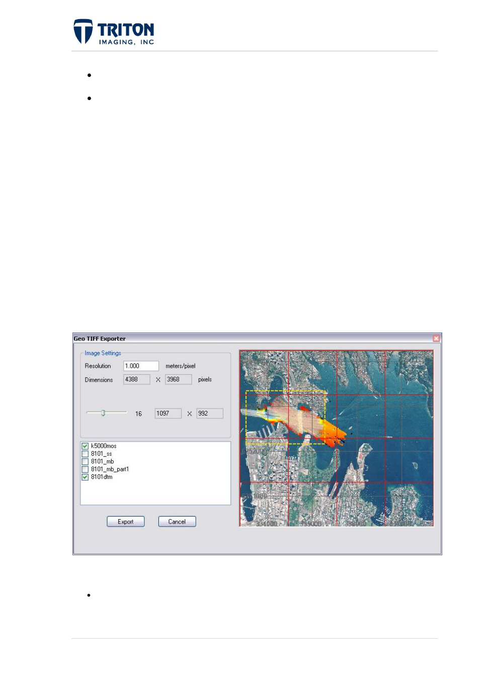 1 map view export | Triton Perspective User Manual | Page 54 / 195