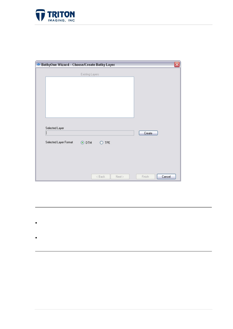 3 choose/create bathy layer | Triton Perspective User Manual | Page 94 / 195