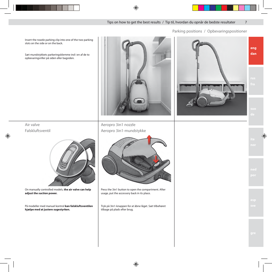 Electrolux ZG8800 User Manual | Page 13 / 96