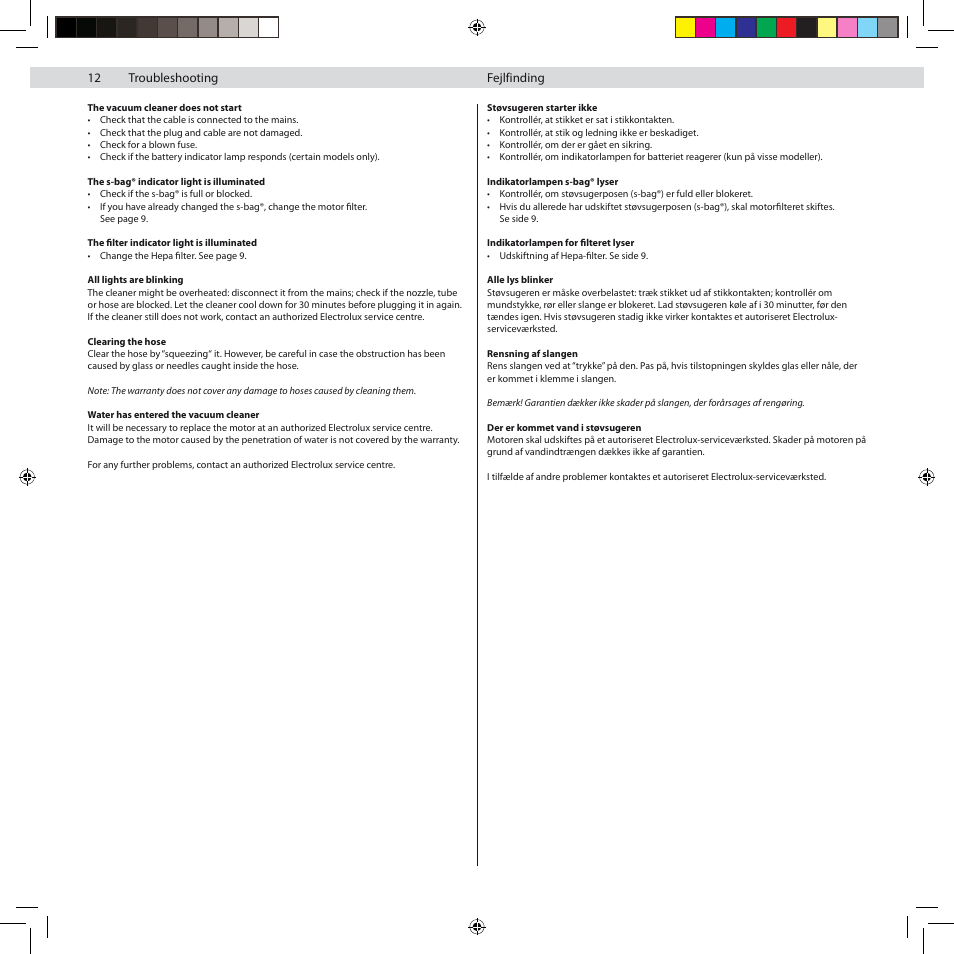 Electrolux ZG8800 User Manual | Page 18 / 96