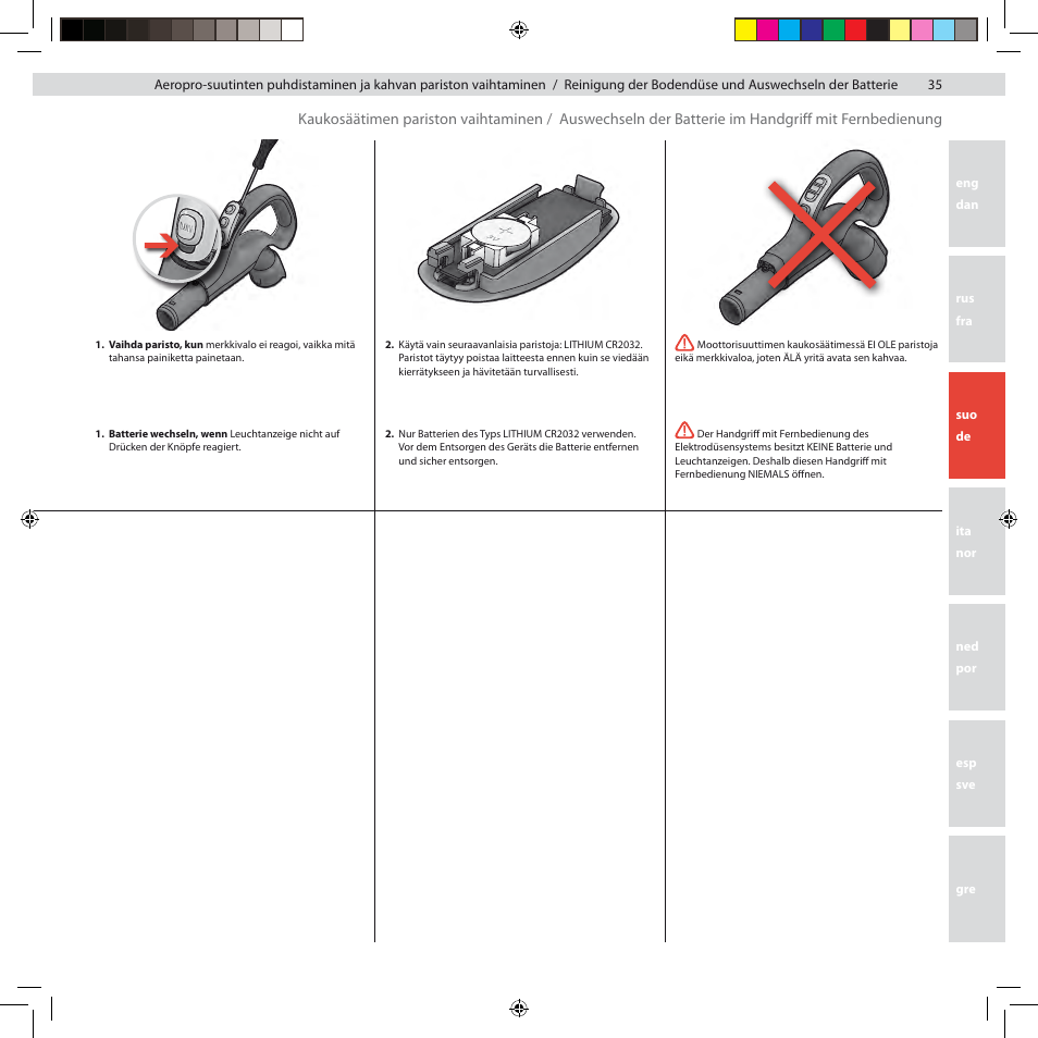 Electrolux ZG8800 User Manual | Page 41 / 96