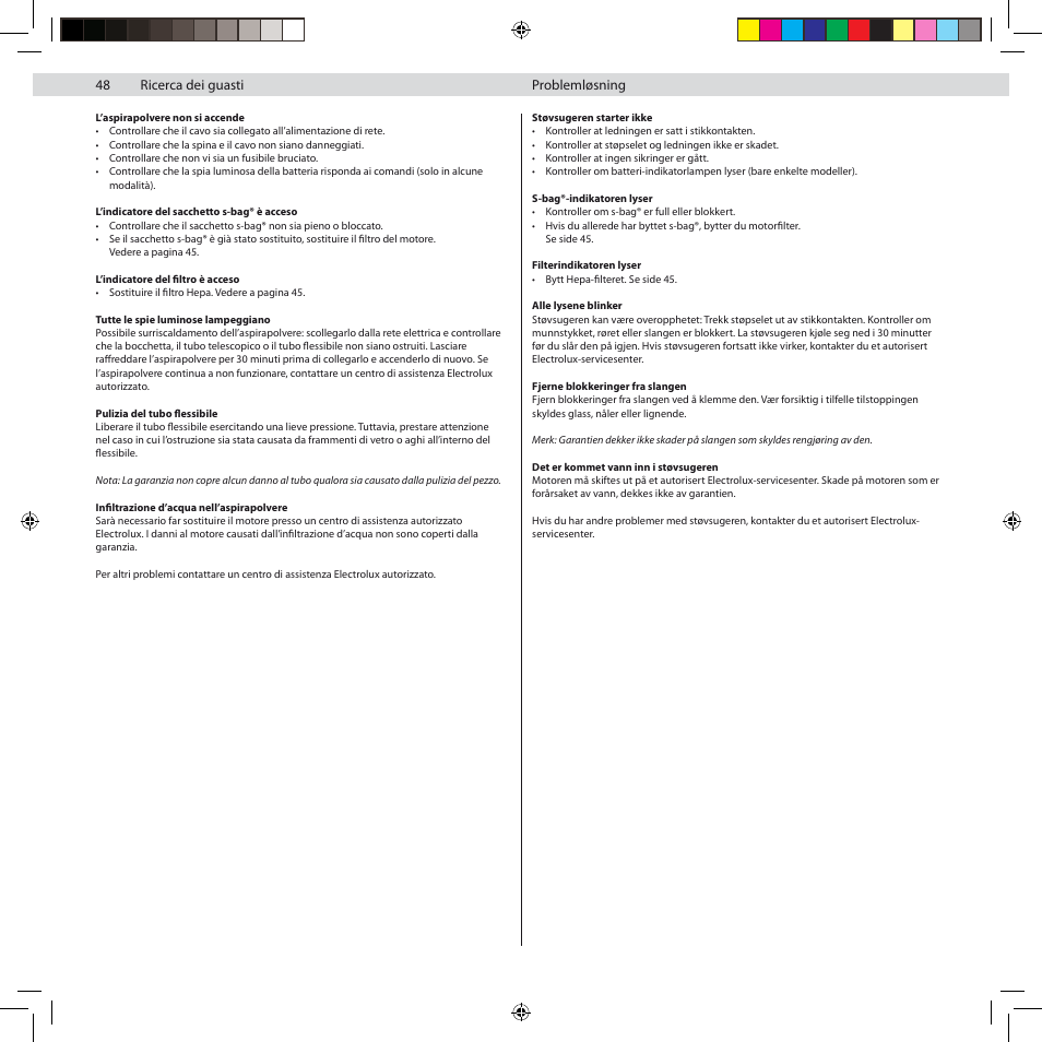 Electrolux ZG8800 User Manual | Page 54 / 96