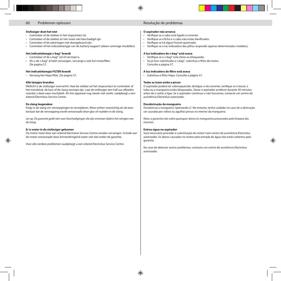 Electrolux ZG8800 User Manual | Page 66 / 96