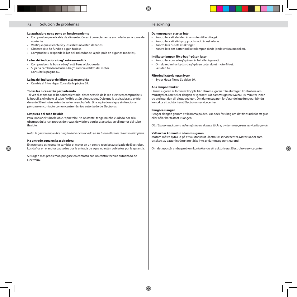 Electrolux ZG8800 User Manual | Page 78 / 96