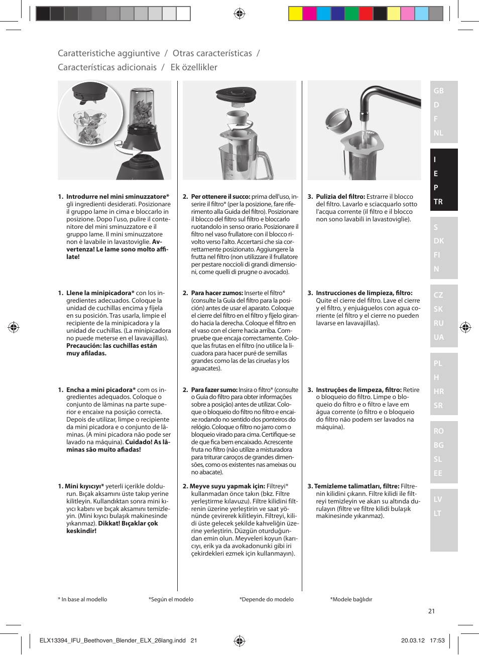 Electrolux ESB4400 User Manual | Page 21 / 88