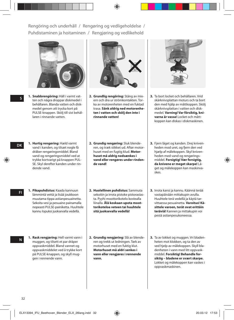 Electrolux ESB4400 User Manual | Page 32 / 88