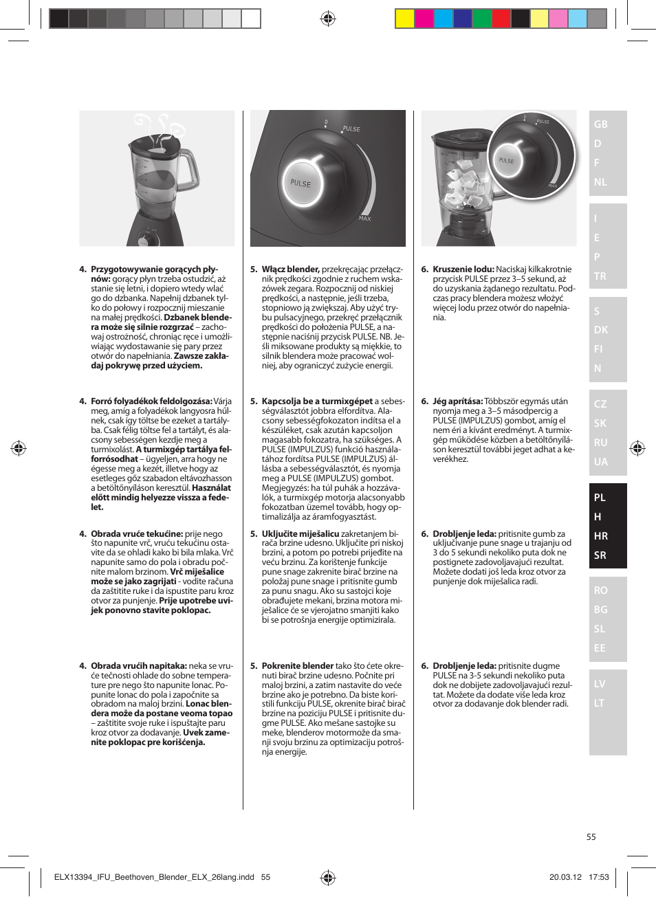 Electrolux ESB4400 User Manual | Page 55 / 88