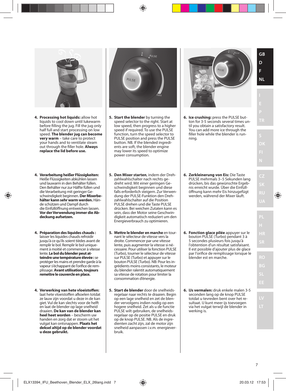 Electrolux ESB4400 User Manual | Page 7 / 88