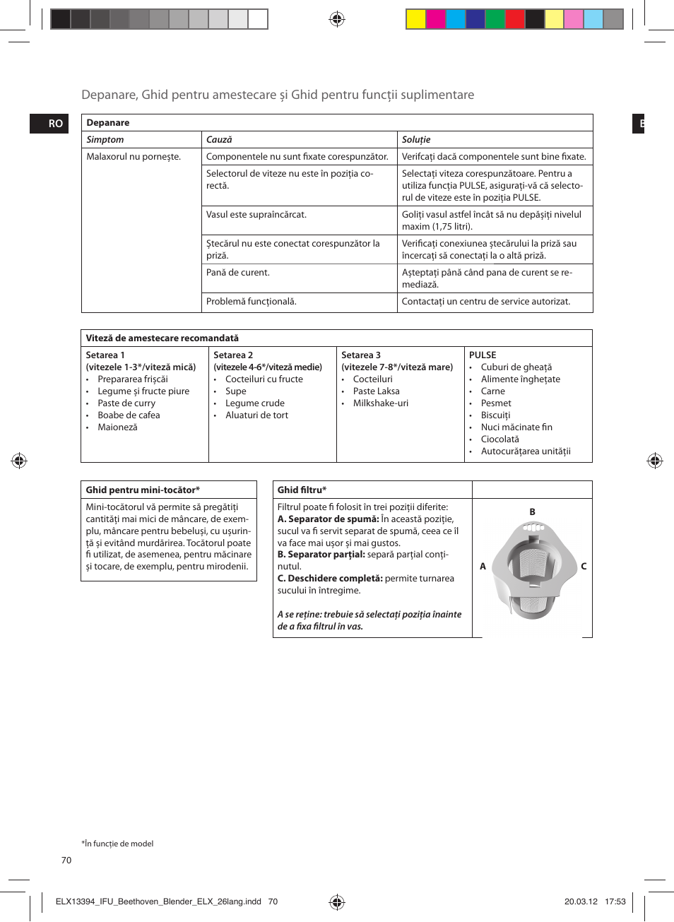 Electrolux ESB4400 User Manual | Page 70 / 88