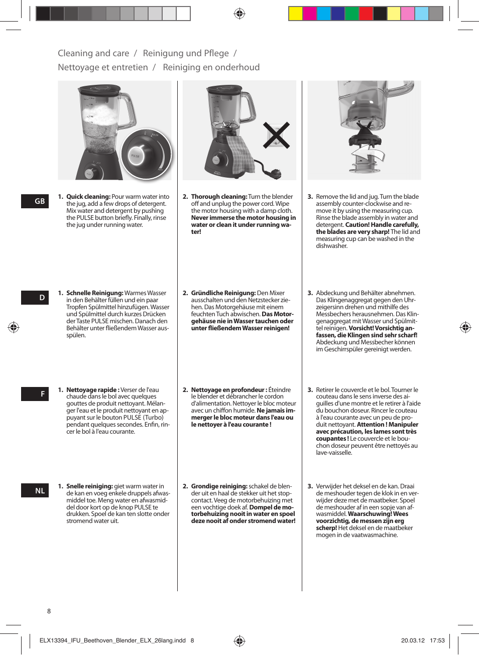 Electrolux ESB4400 User Manual | Page 8 / 88