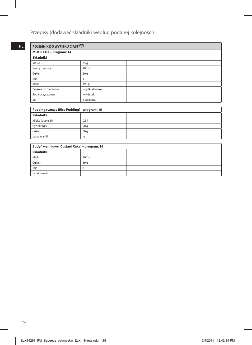 Electrolux EBM8000 User Manual | Page 168 / 192