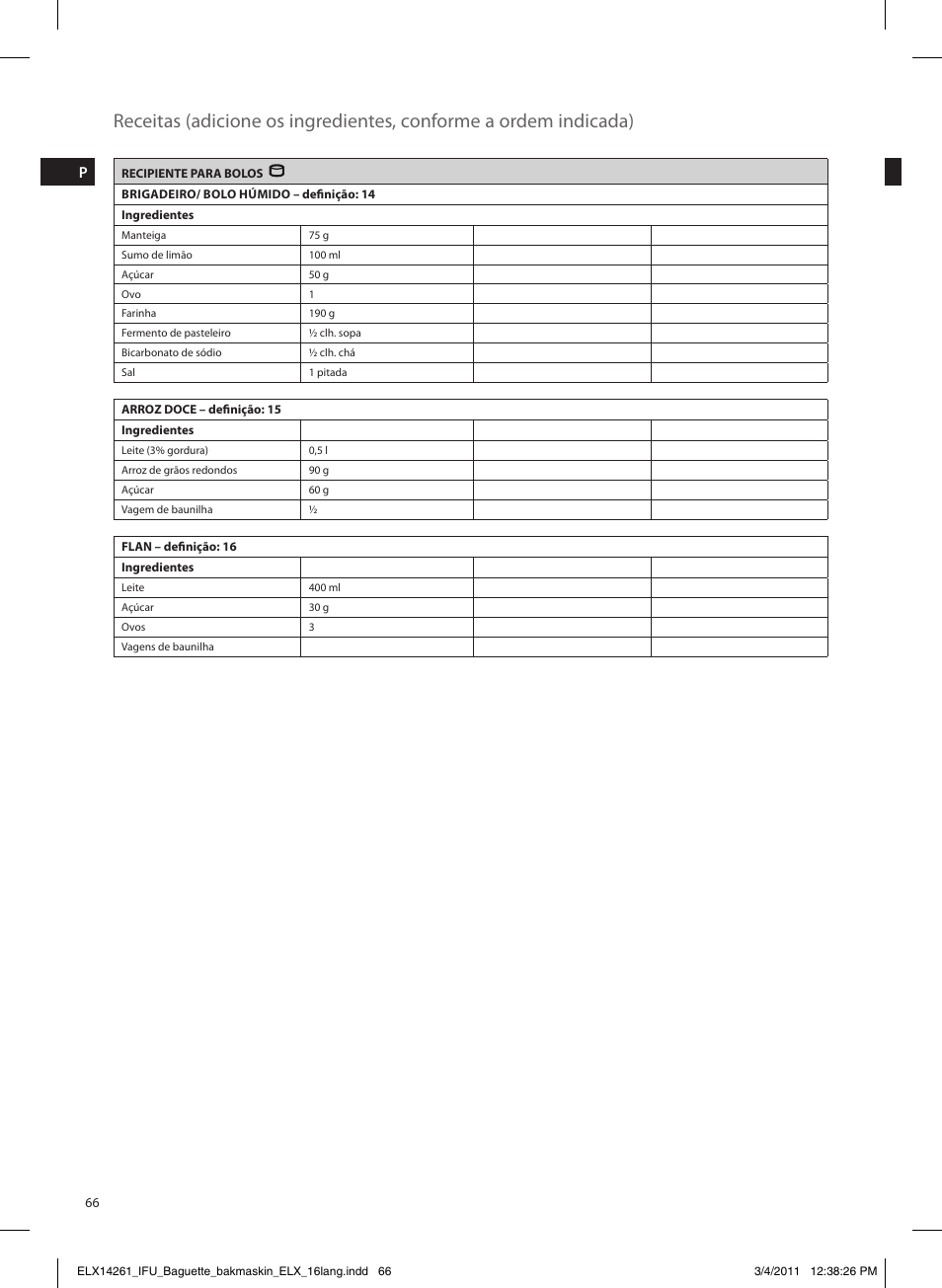 Electrolux EBM8000 User Manual | Page 66 / 192