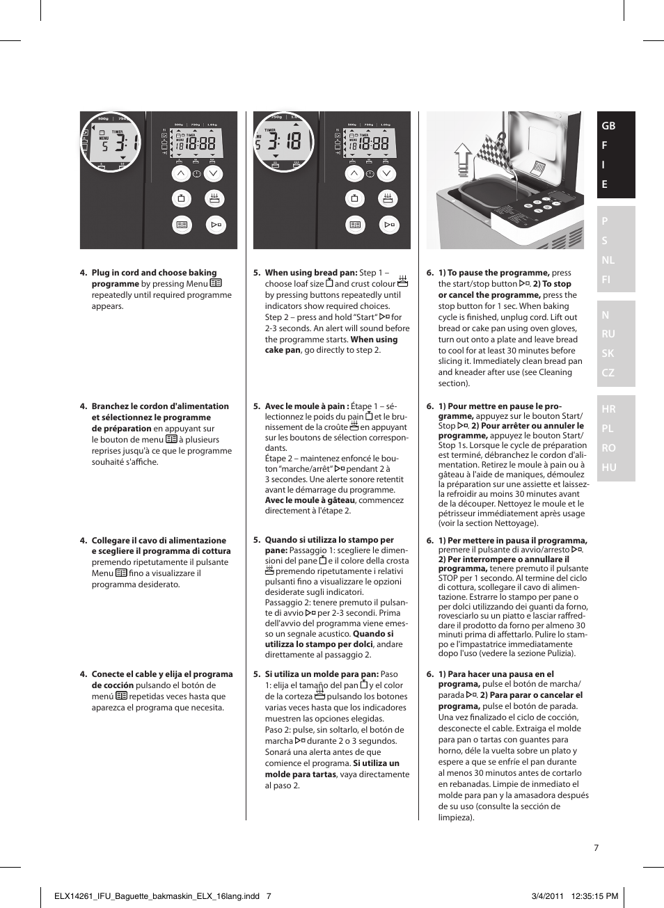 Electrolux EBM8000 User Manual | Page 7 / 192