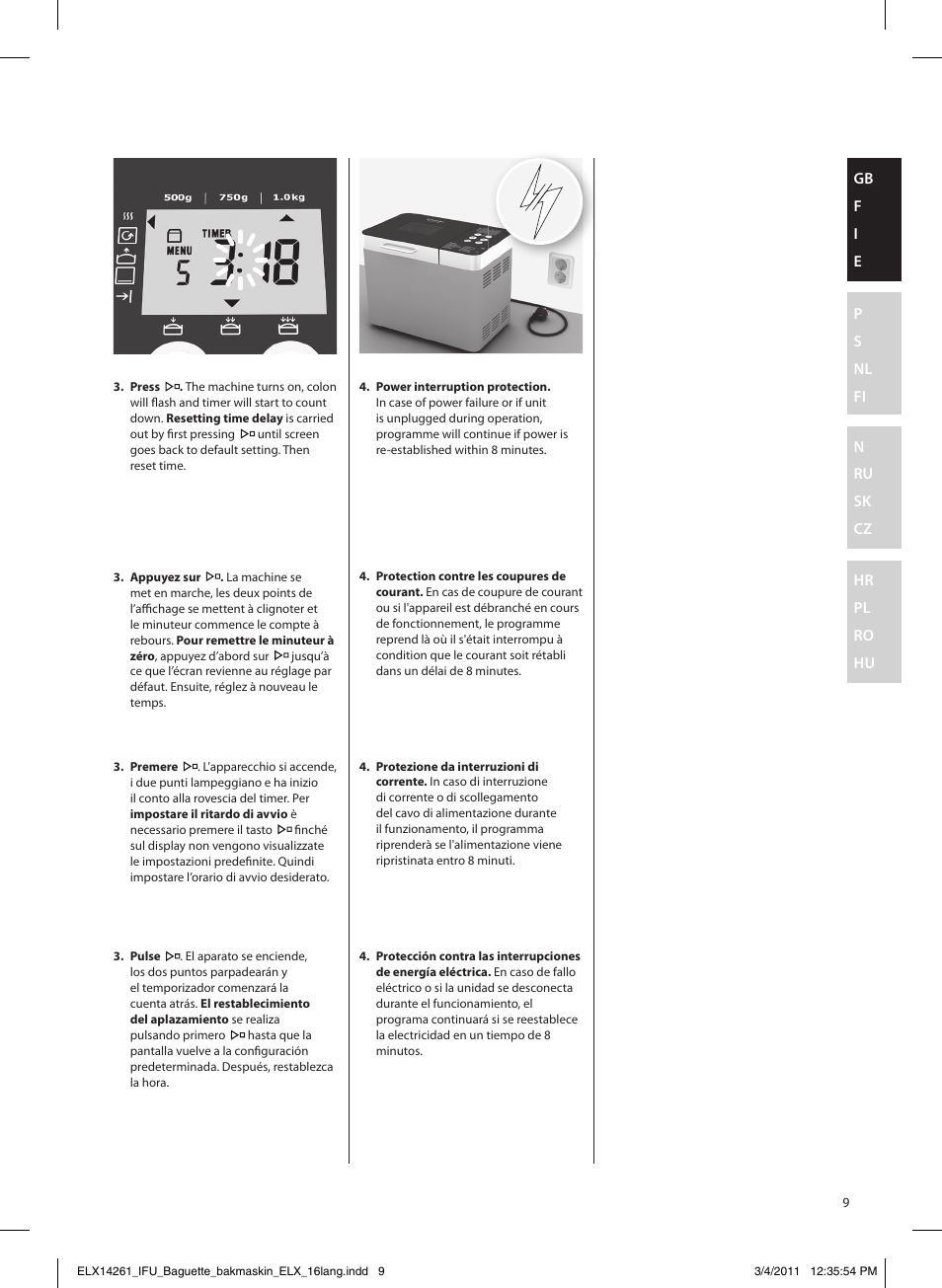 Electrolux EBM8000 User Manual | Page 9 / 192