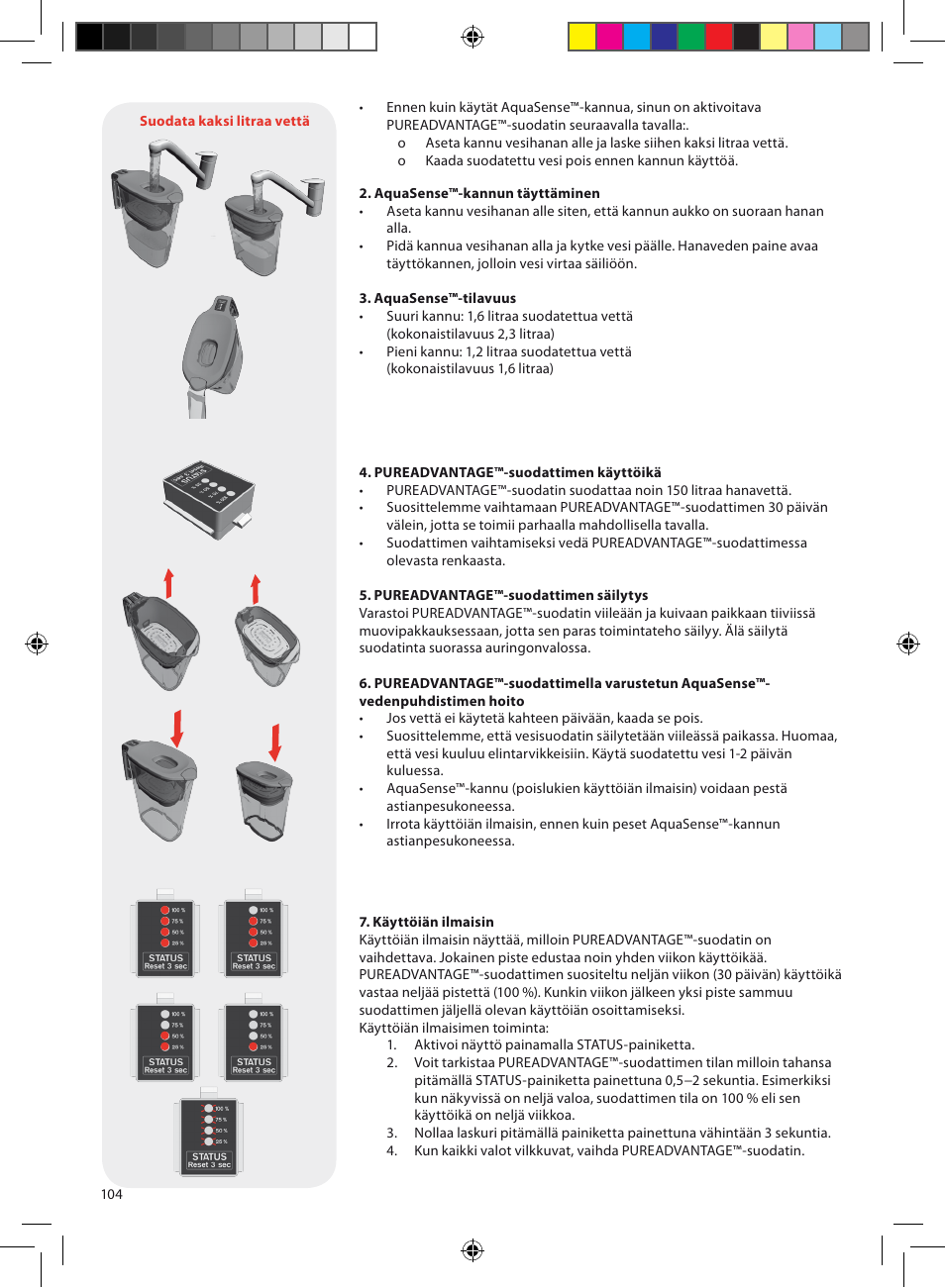 Electrolux EWFSJ4 User Manual | Page 106 / 112