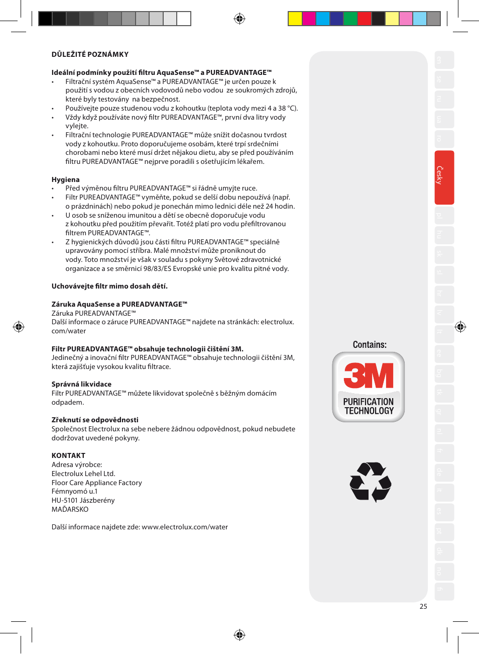 Electrolux EWFSJ4 User Manual | Page 27 / 112