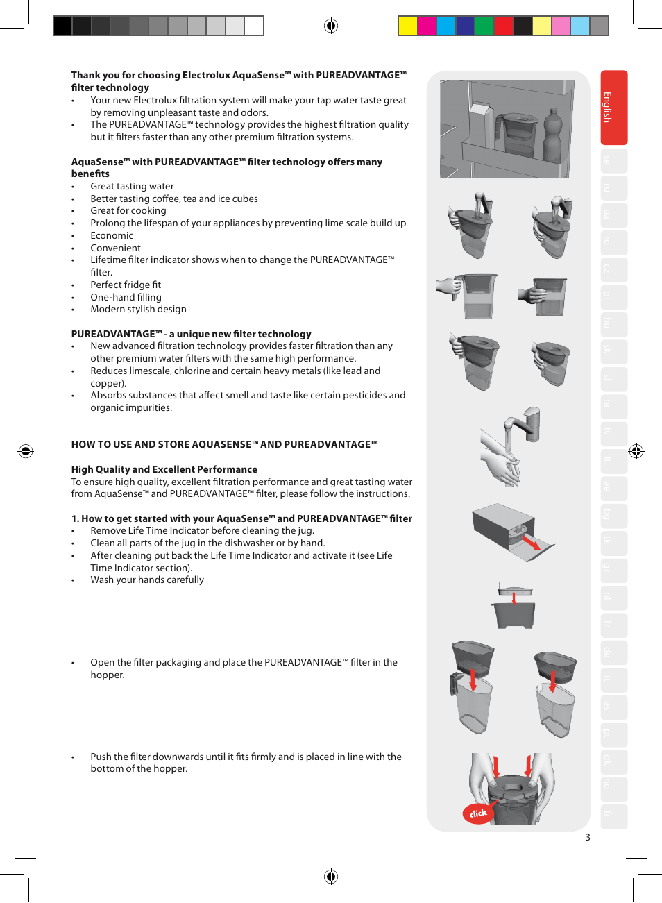 Electrolux EWFSJ4 User Manual | Page 5 / 112