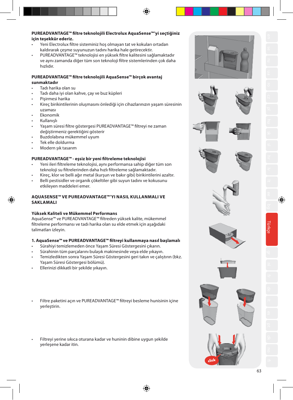 Electrolux EWFSJ4 User Manual | Page 65 / 112