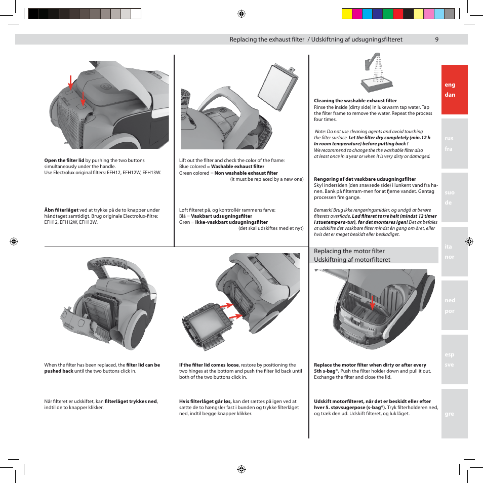 Electrolux ZUSG3901 User Manual | Page 15 / 96