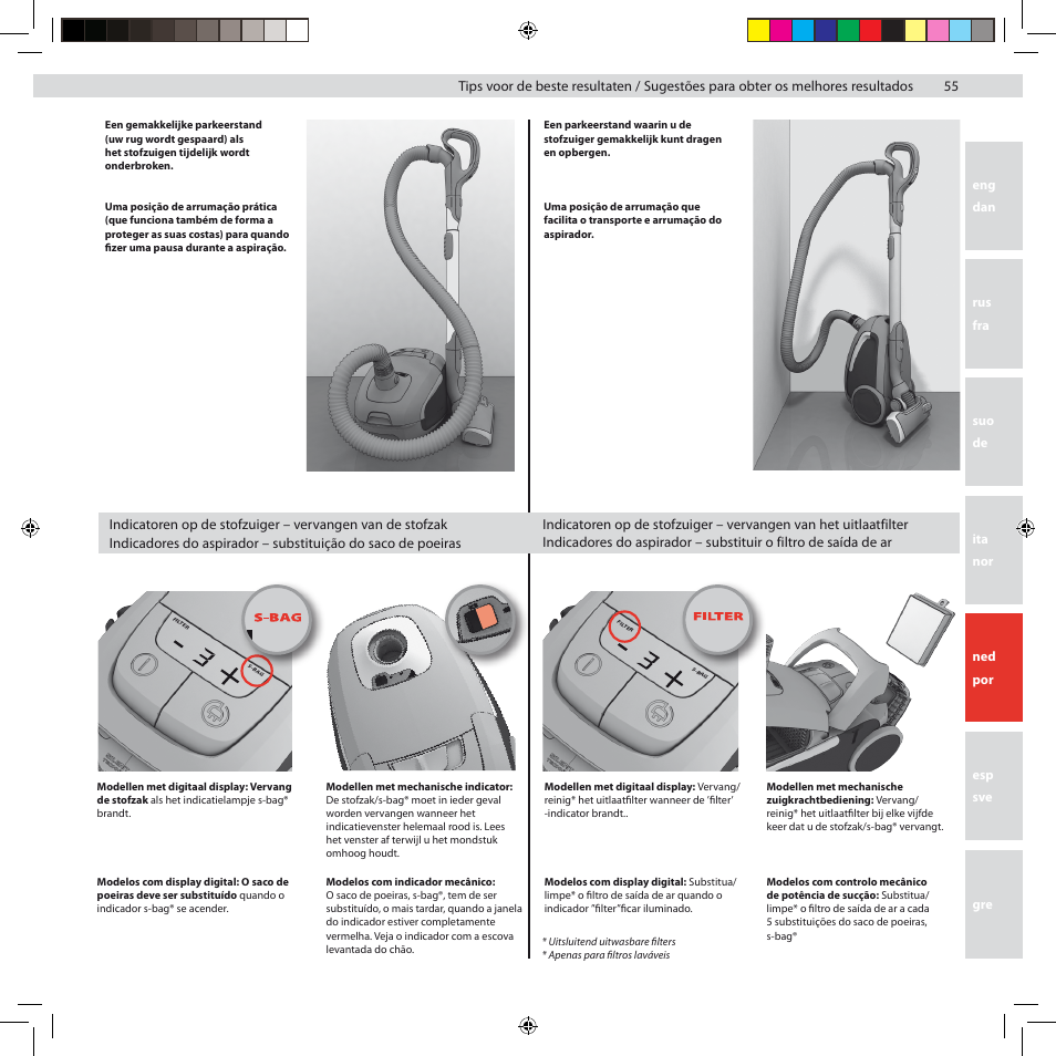 3in1 | Electrolux ZUSG3901 User Manual | Page 61 / 96