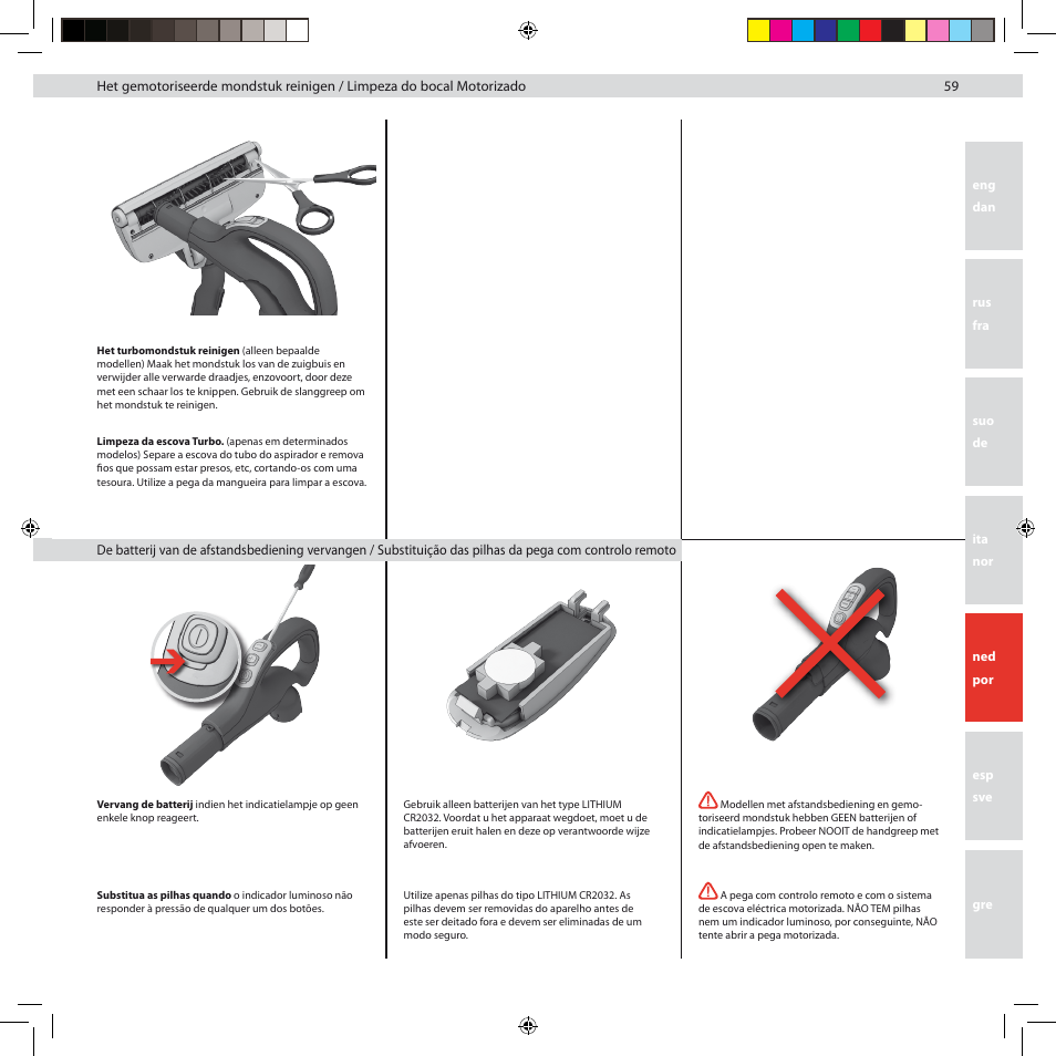 Electrolux ZUSG3901 User Manual | Page 65 / 96