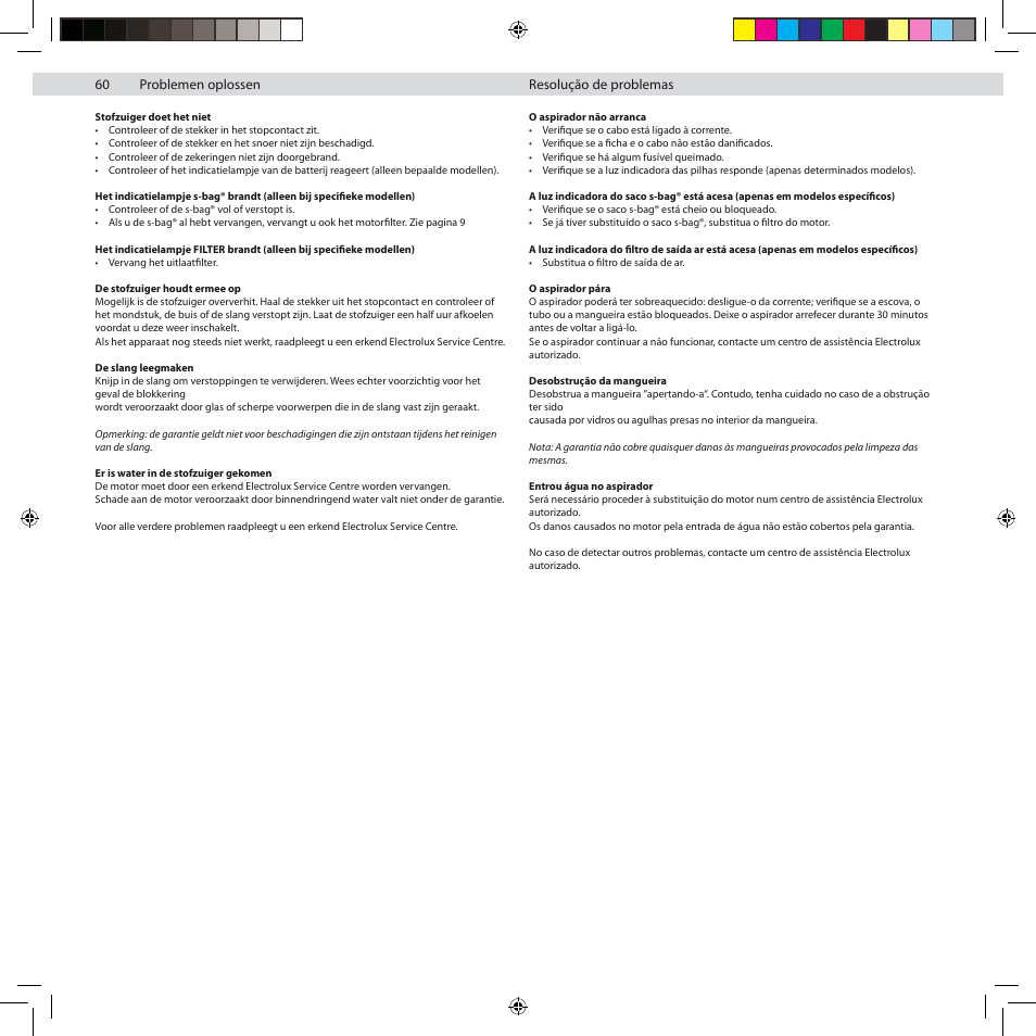 Electrolux ZUSG3901 User Manual | Page 66 / 96