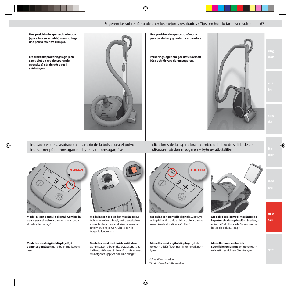 3in1 | Electrolux ZUSG3901 User Manual | Page 73 / 96