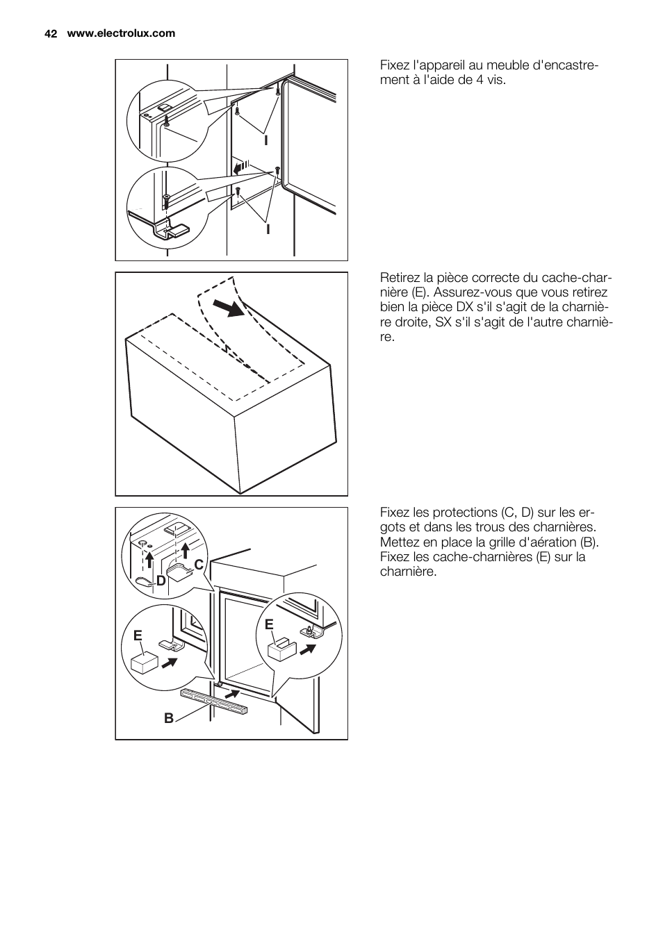 Electrolux ENN2853COW User Manual | Page 42 / 72