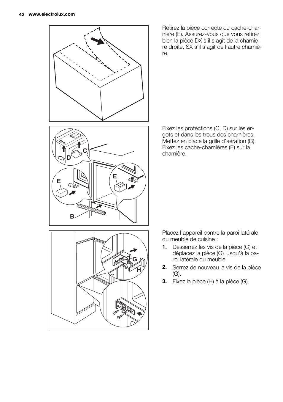 Electrolux ENN2803COW User Manual | Page 42 / 72