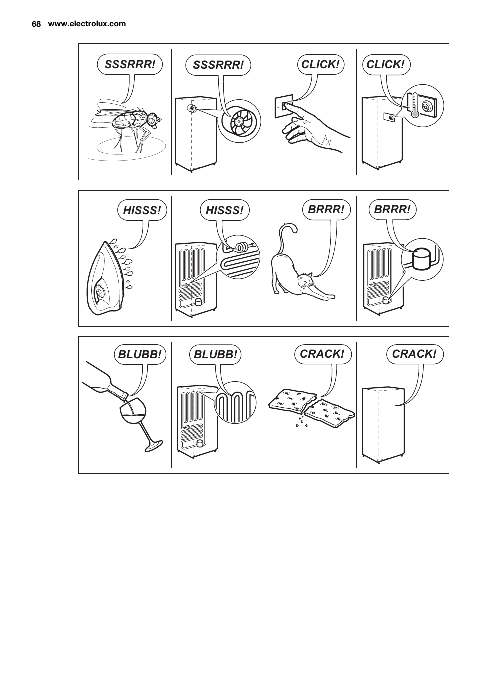 Electrolux ENN2803COW User Manual | Page 68 / 72