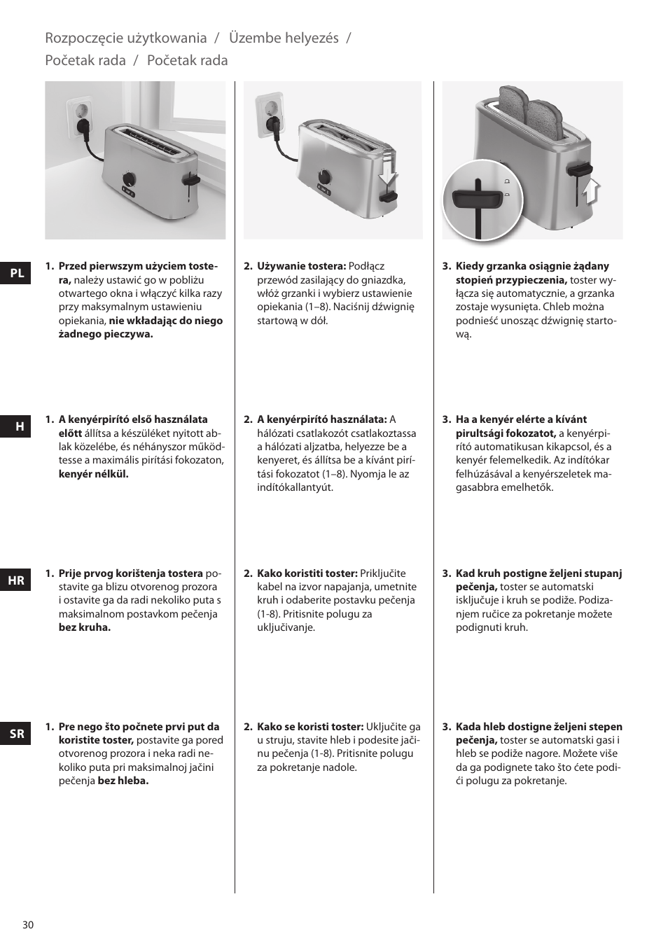 Electrolux EAT5010 User Manual | Page 30 / 48