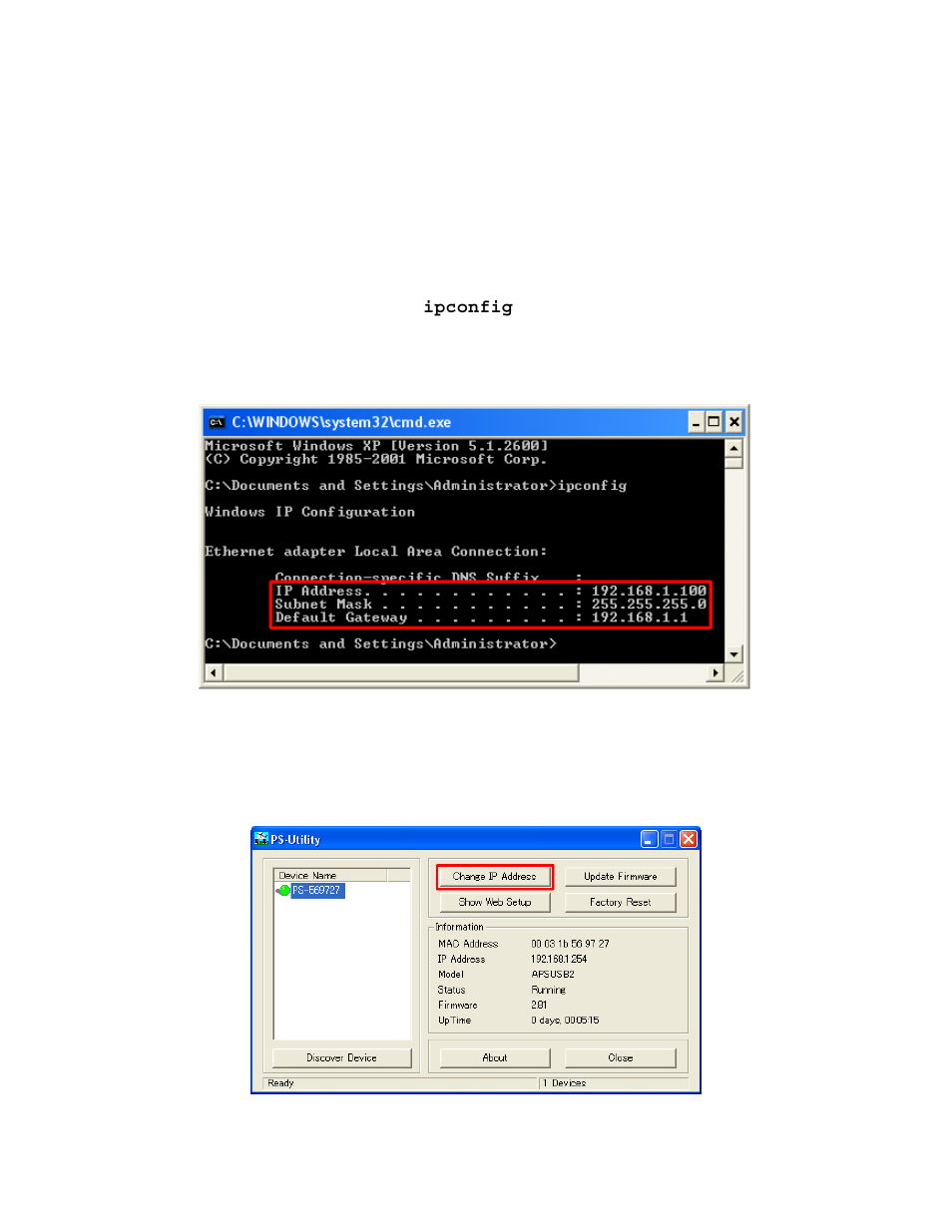 Configuring network setting | Airlink101 APSUSB2 User Manual | Page 7 / 35