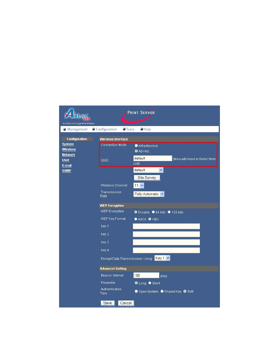 Airlink101 APSUSB201W User Manual | Page 19 / 50