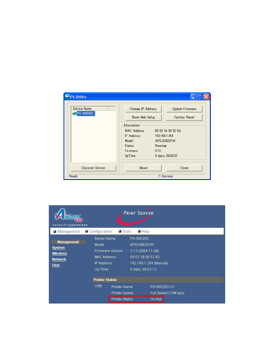 Verifying network connection | Airlink101 APSUSB201W User Manual | Page 9 / 50