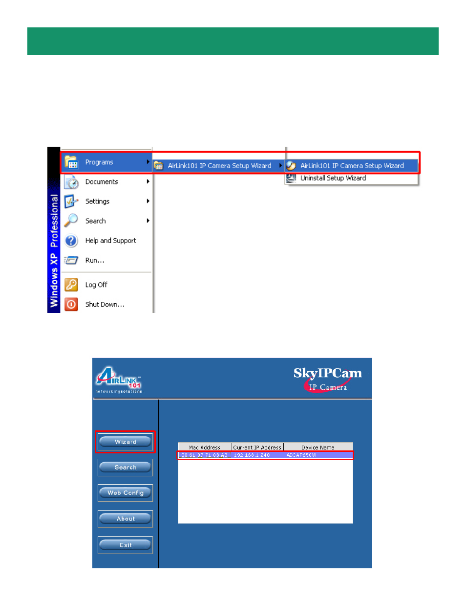 Airlink101 AICAP650W User Manual | Page 6 / 17