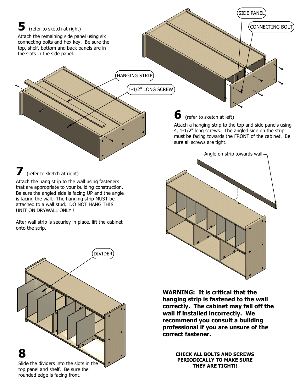Steffy Wood Products Wall Diaper Shelf User Manual | Page 3 / 3