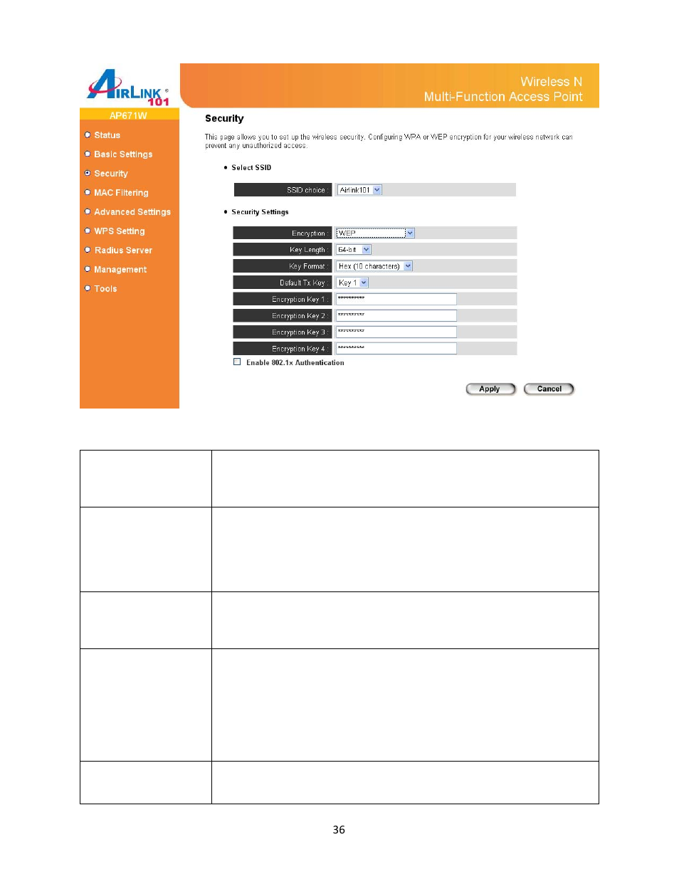 Airlink101 Airlik 101 N300 User Manual | Page 37 / 56