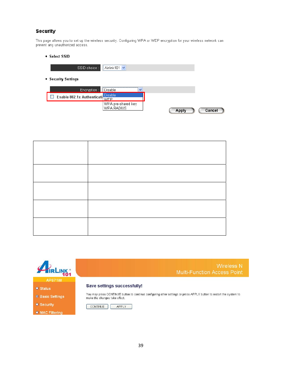 Airlink101 Airlik 101 N300 User Manual | Page 40 / 56