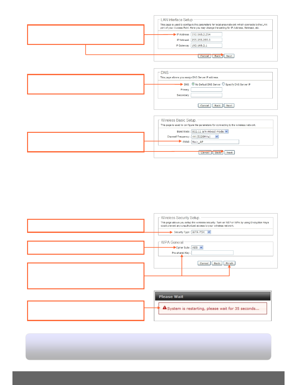 Your installation is complete | Airlink101 APO1200 User Manual | Page 6 / 15