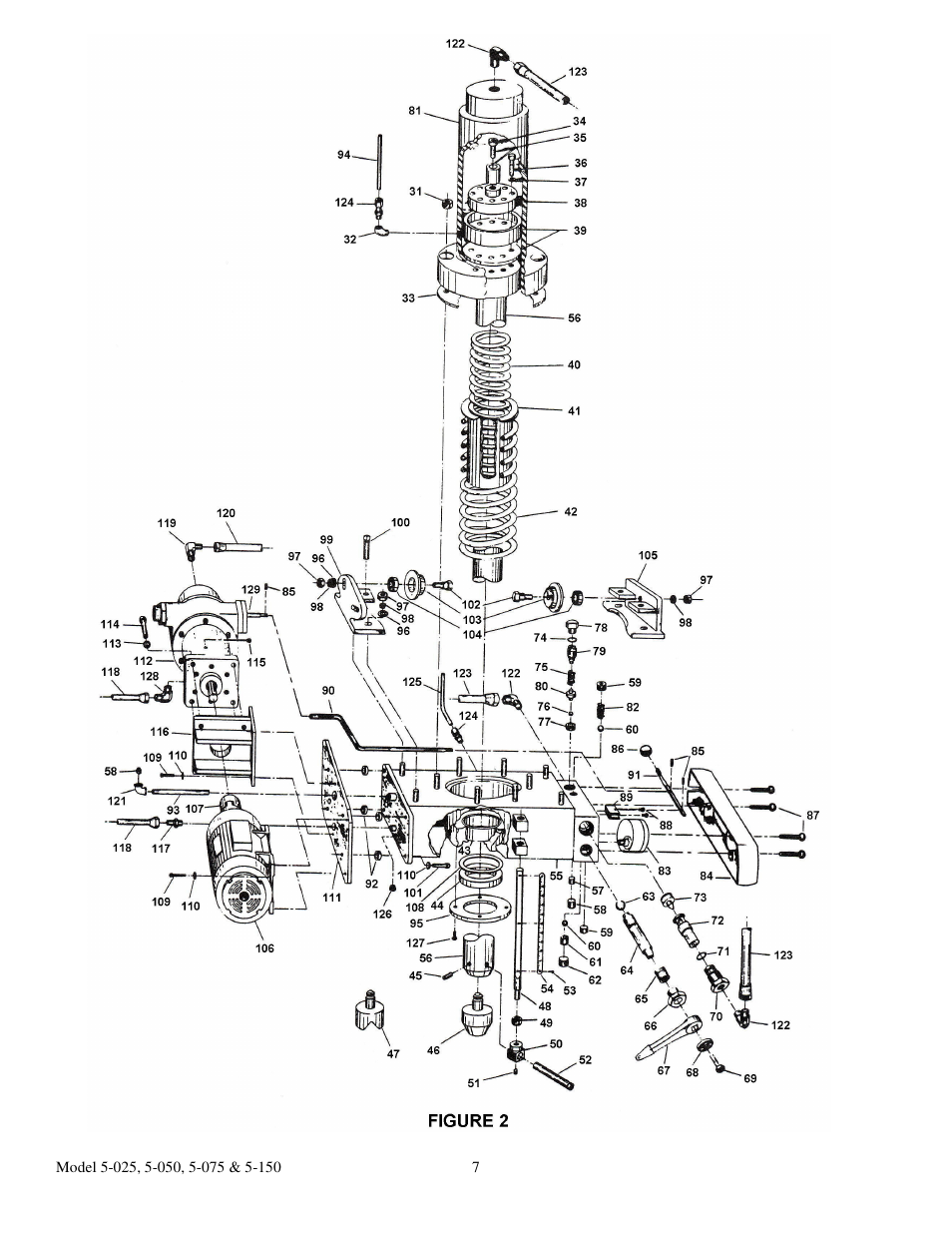 Dake Elecdraulic - 905 series User Manual | Page 7 / 15